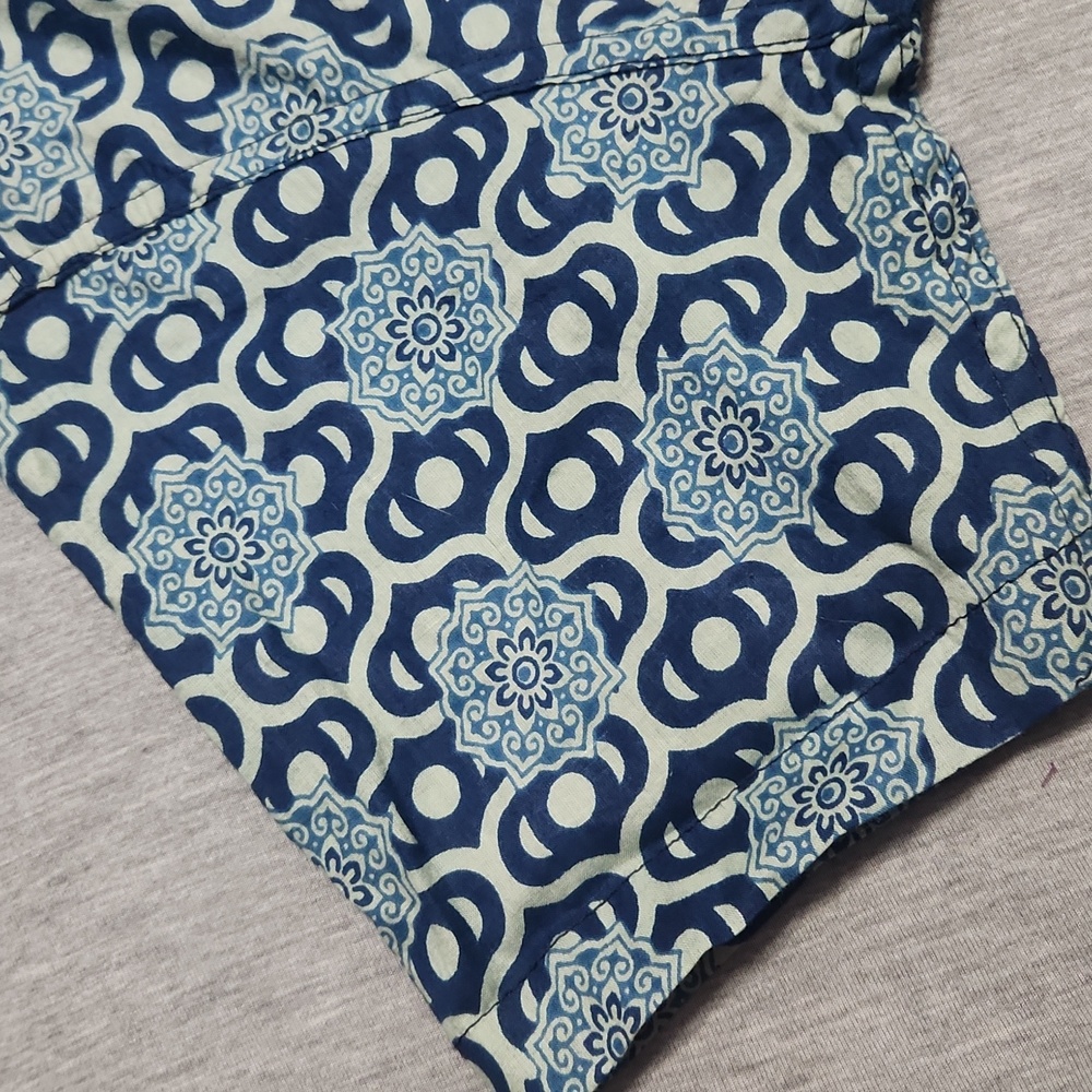 Handmade Indian Casual Collared Button-Down Printed Cotton Summer Shirt - Picture 7 of 12